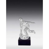 Figur Kegler Mann Glanz-Silber