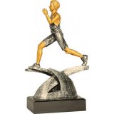 Figur Laufen farbig H=21cm