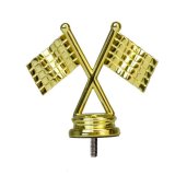 Figur Motorsp.Flagge go. 65mm