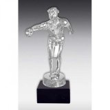 Figur Petanque glanz-silber 240mm