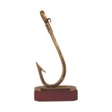 Figur Pokal Troph�e Angeln - Fischen H=275mm