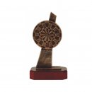 Figur Pokal Trophe Dart H=235mm