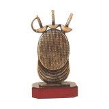 Figur Pokal Troph�e Fechten H=245mm