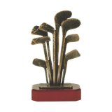 Figur Pokal Troph�e Golf H=260mm