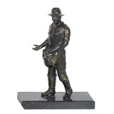 Figur Smann  bronziert 23