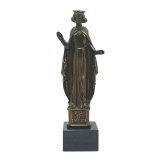 Figur St. Barbara H=215mm bronze