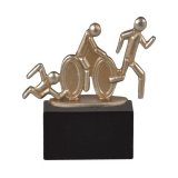 Figur Triathlon auf Holzsockel H=10,5 cm