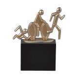 Figur Triathlon auf Holzsockel H=12,5 cm