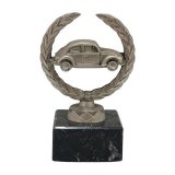 Figur VW K�fer Metall  Alt-Silberfarben 13cm