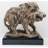Figur Wildschein 22x21cm inkl. Gravur