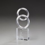 Fusion Kristallglas-Award  220mm inkl. Gravur