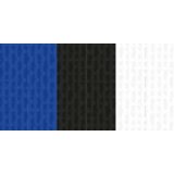 Halsband 11 mm blau-schw-wei