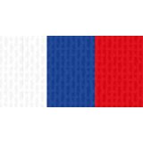 Halsband 11 mm wei-blau-rot