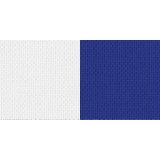 Halsband 11 mm wei-blau