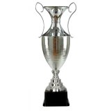 Henkelpokal silberfarben 64cm
