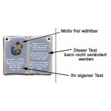 Hochzeitsgeschenk Buch Keramik 27x22cm gestaltbar