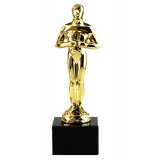 Hollywood-Award Classic  H=170mm Gold glnzend auf Mamor...