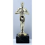 Hollywood-Award Classic H=170mm  silberfarbig glnzend...