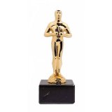 Hollywood-Award Classic H=215mm Gold glnzend auf...