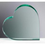Jade-Glas Herz 120mm St.18mm,in blauer Geschenkbox