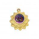Karnevalsorden Gold 5,0cm Emblem 25mm