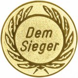 Kranz Dem Sieger  (25)mm goldfarben