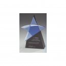 Kristall - Crystal Blue Star Award 180mm, Preis ist...