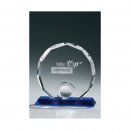 Kristall - Crystal Trophe Golf Circle Diamond , Preis...