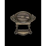 Leistungsabzeichen mit Gravurspange 32 mm,  bronzefarbig,...