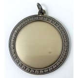 Medaille 50mm neutral silberfarben