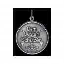 Medaille Dem besten Schtzen, 33 mm, altsilberfarbig, mit...