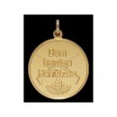Medaille Dem besten Schtzen, 33 mm, vergoldet, mit se...