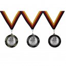 Medaille  Jungfrau Sternzeichen D=70mm in 3D, inkl.  22mm...