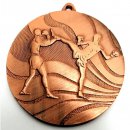 Medaille Kickboxen D=50mm bronzefarben incl. Band
