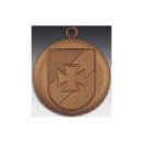 Medaille Reservisten mit se  50mm, bronzefarben, siber-...