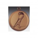Medaille Steiger - Krpfer mit se  50mm,  bronzefarben,...