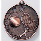 Medaille Tennis 52mm bronze 24 Gramm / Strke 5mm