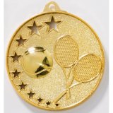 Medaille Tennis 52mm gold 24 Gramm / Strke 5mm