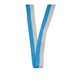 Medaillen-/Halsband  22 x 75 mm B L A U - WEISS