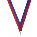 Medaillenband 22mm Rot-Blau 400x22mm