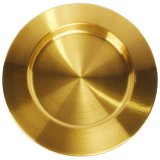 Metallteller gold 23,5cm