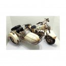 Motorrad-Gespann Antik Blechspielzeug Metall L=35 B=20 H=...