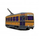 PIN Straenbahn 971 Napoli orange* von Euro-Pokale