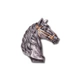 Pferdekopf Dekor 9x7cm