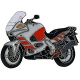 Pin BMW K 1200 RS 2002 silber/rot von Euro-Pokale