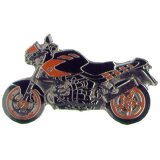 Pin BMW R 1150 R Rockster schwarz/orange von Euro-Pokale