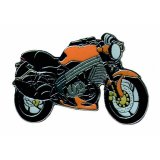 Pin CAGIVA Planet 125 orange* von Euro-Pokale