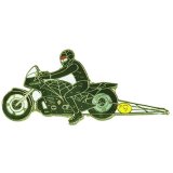 Pin DRAGSTER Yamaha schwarz* von Euro-Pokale