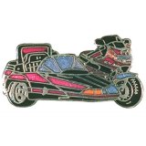 Pin GESPANN HONDA CBR schwarz/Pink* von Euro-Pokale