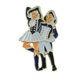 Pin Gardetanzpaar - Tanzmariechen 21 X 35 mm